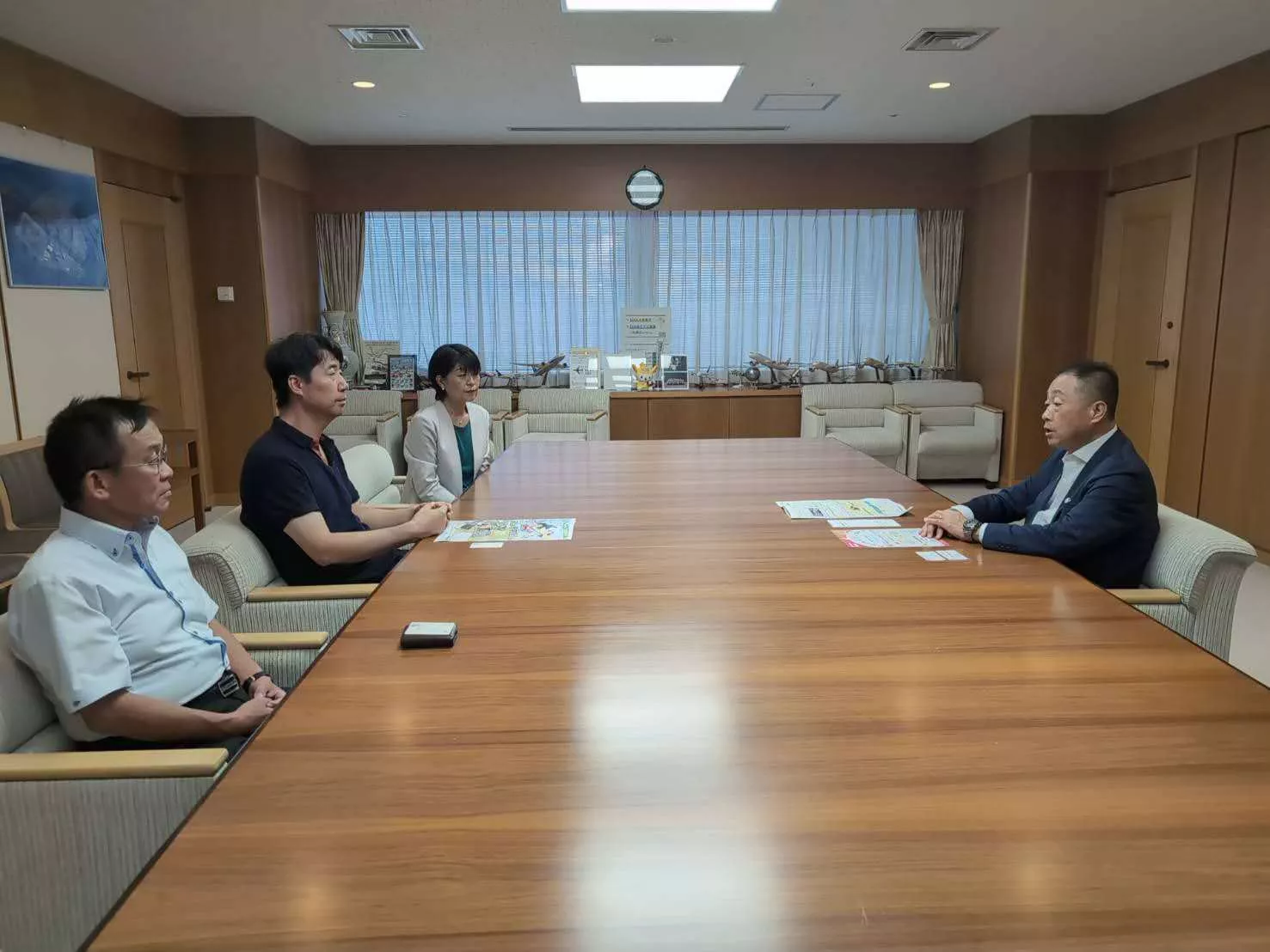 2025年7月23日東京都大田区鈴木区長　表敬訪問