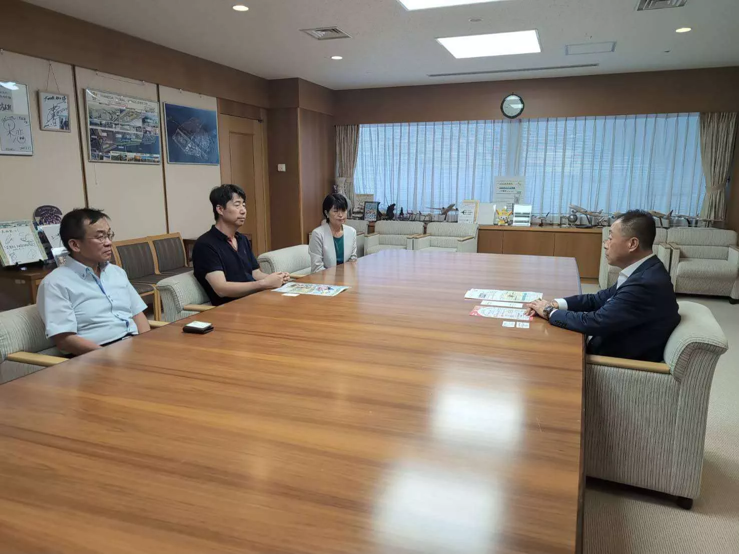 2025年7月23日東京都大田区鈴木区長　表敬訪問