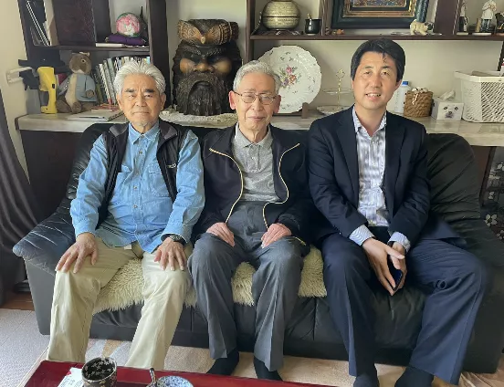 2024年5月展子夫人の従弟と面会（栃木にて）